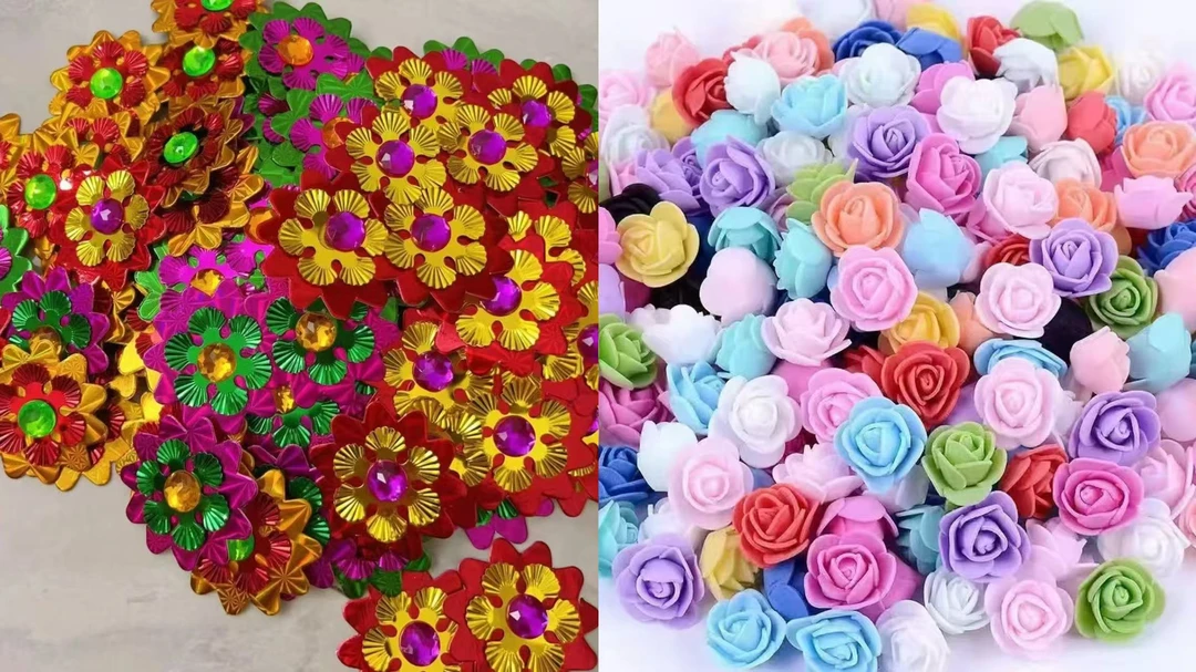 仿真泡沫PE花，小亮花，装饰品