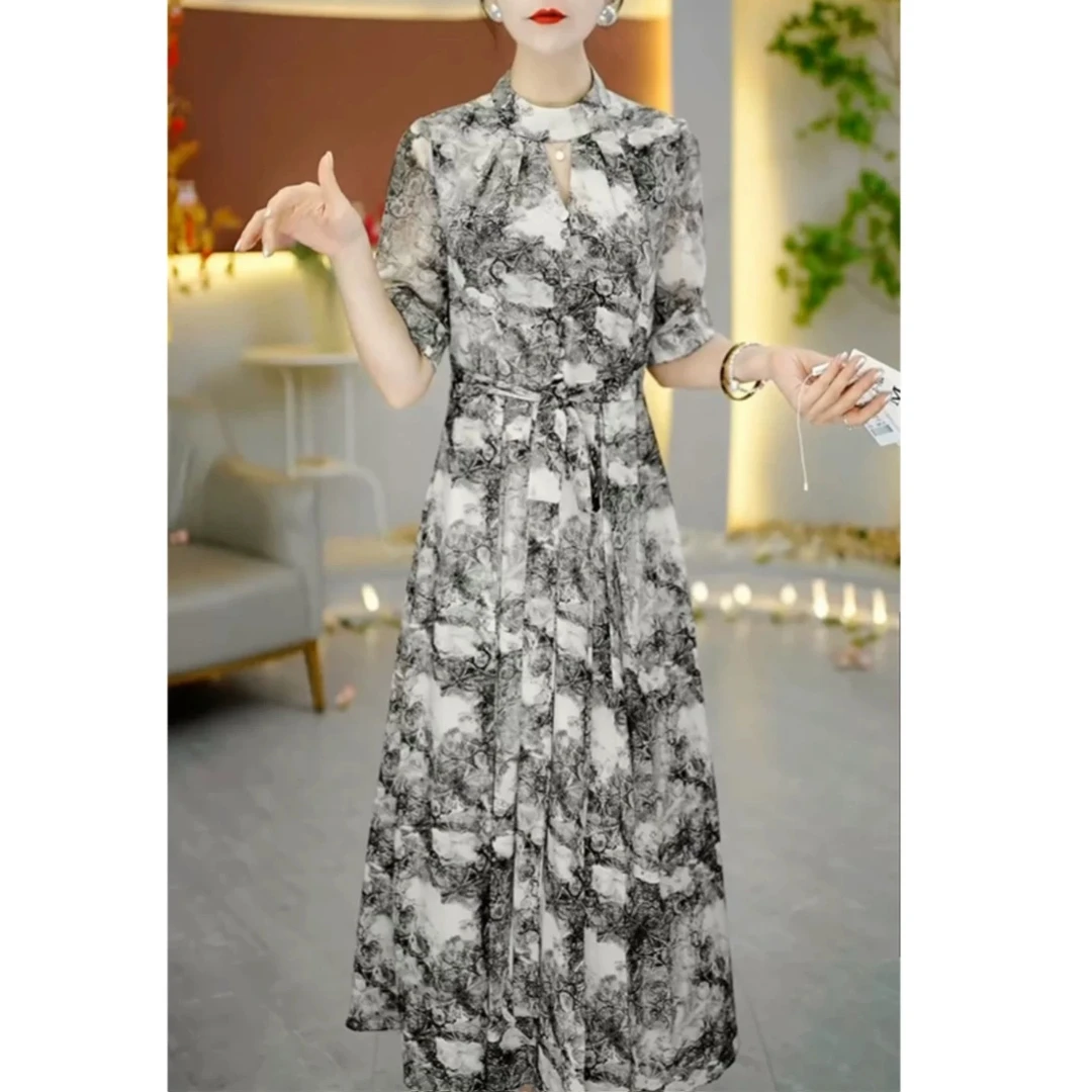 DF2025年夏季新款连衣裙