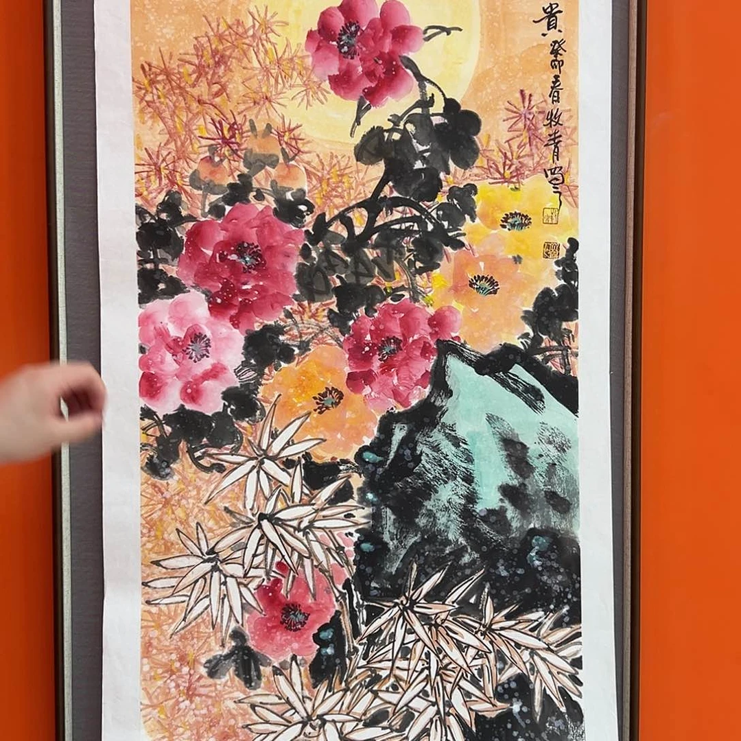 国画李希勇展览原作