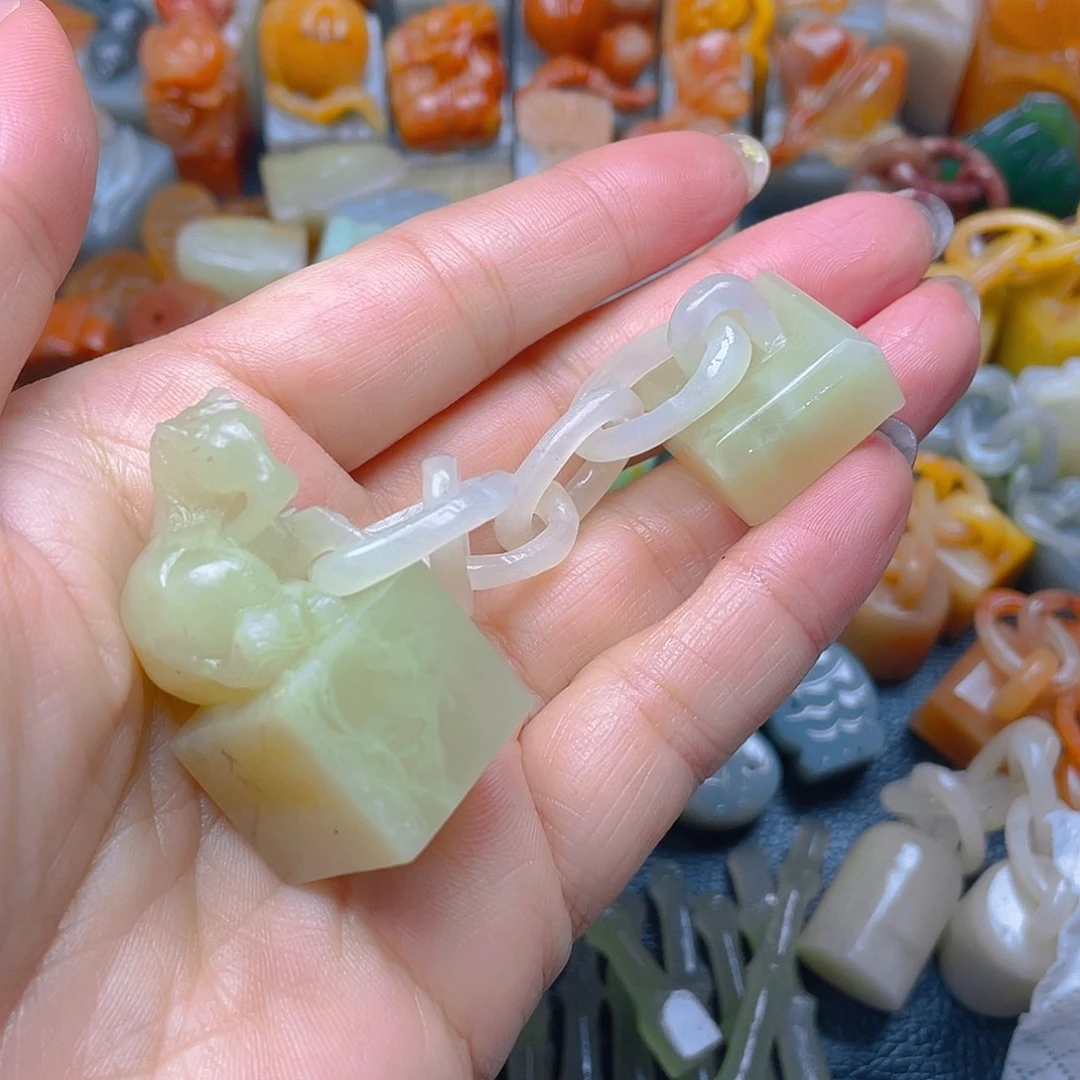 青田石印石宝利石