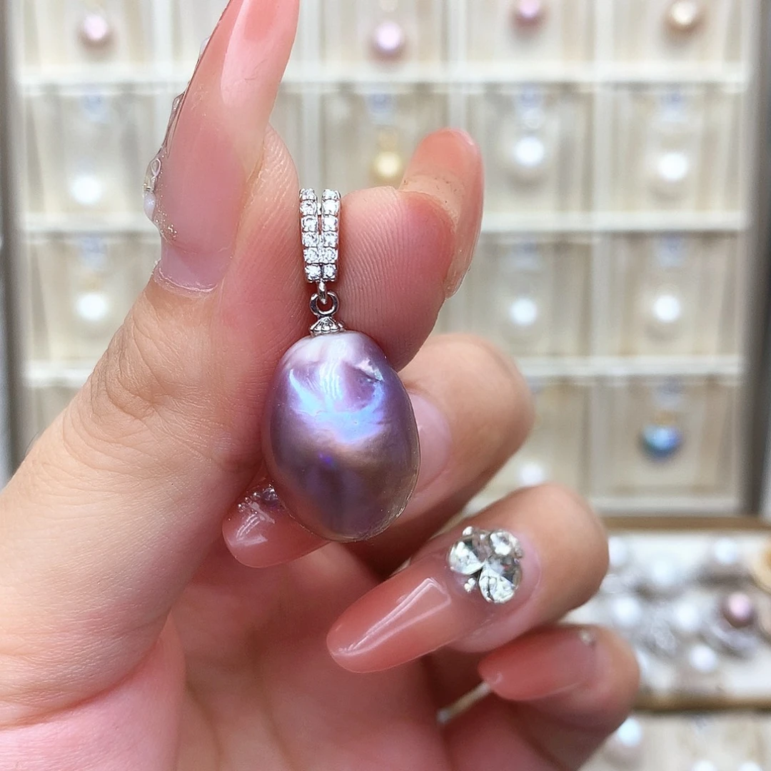 淡水珍珠合金颈饰