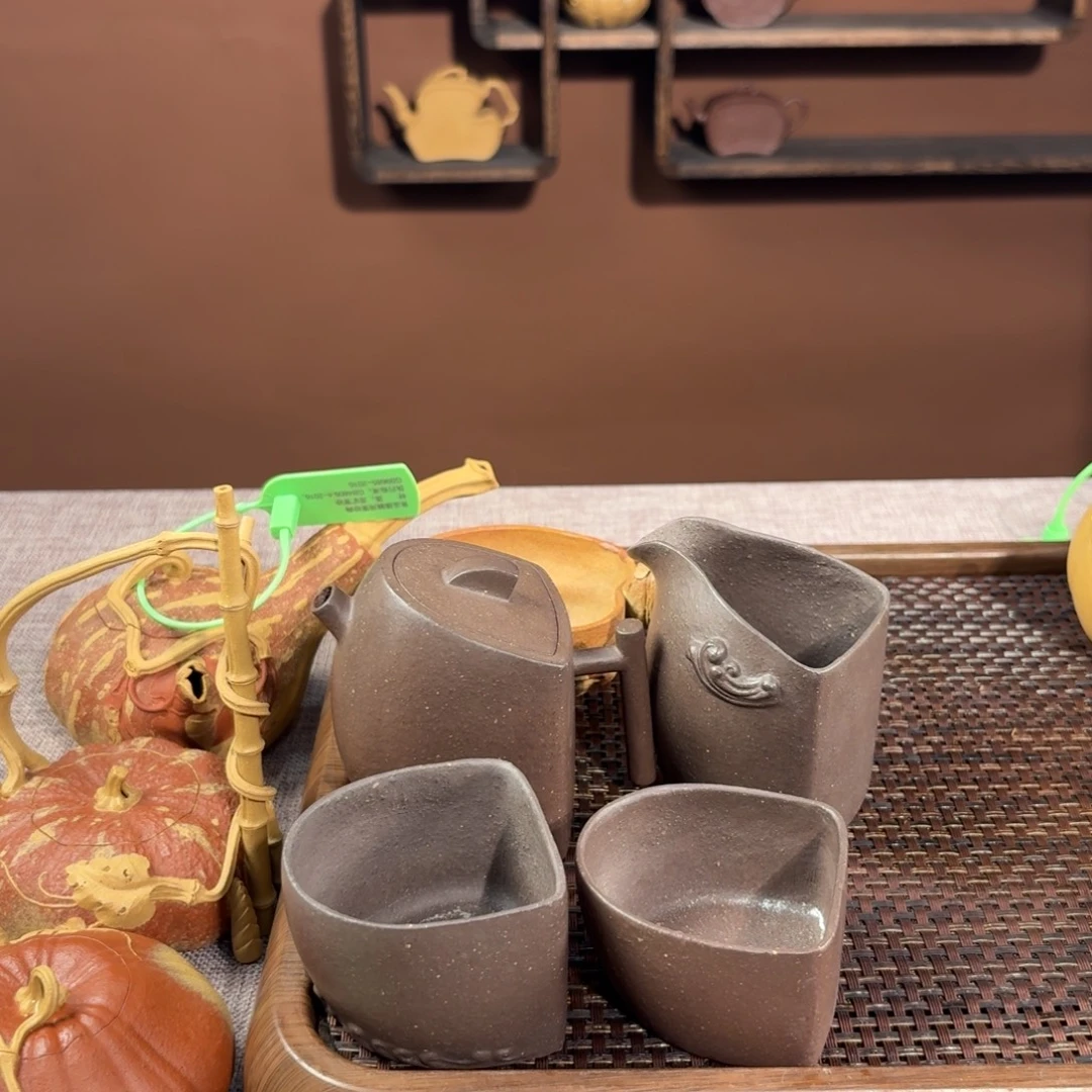 茶壶紫砂扬帆套装4件