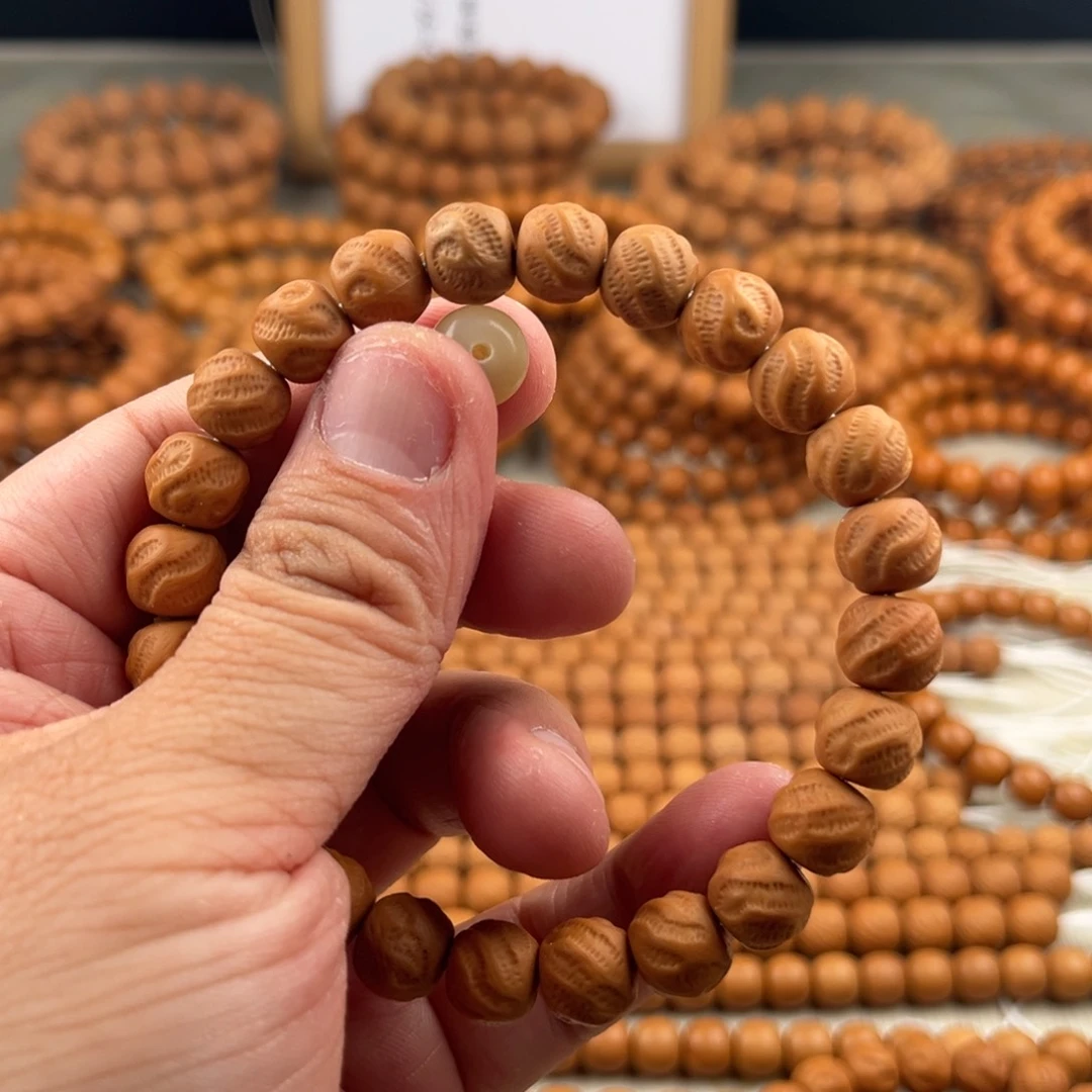 猴头核桃手串泛油无暇观山