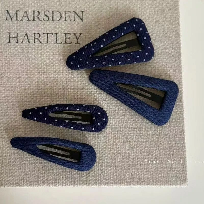 新款韩国ins高级感波点发夹侧边夹碎发发饰刘海夹侧边发饰头饰