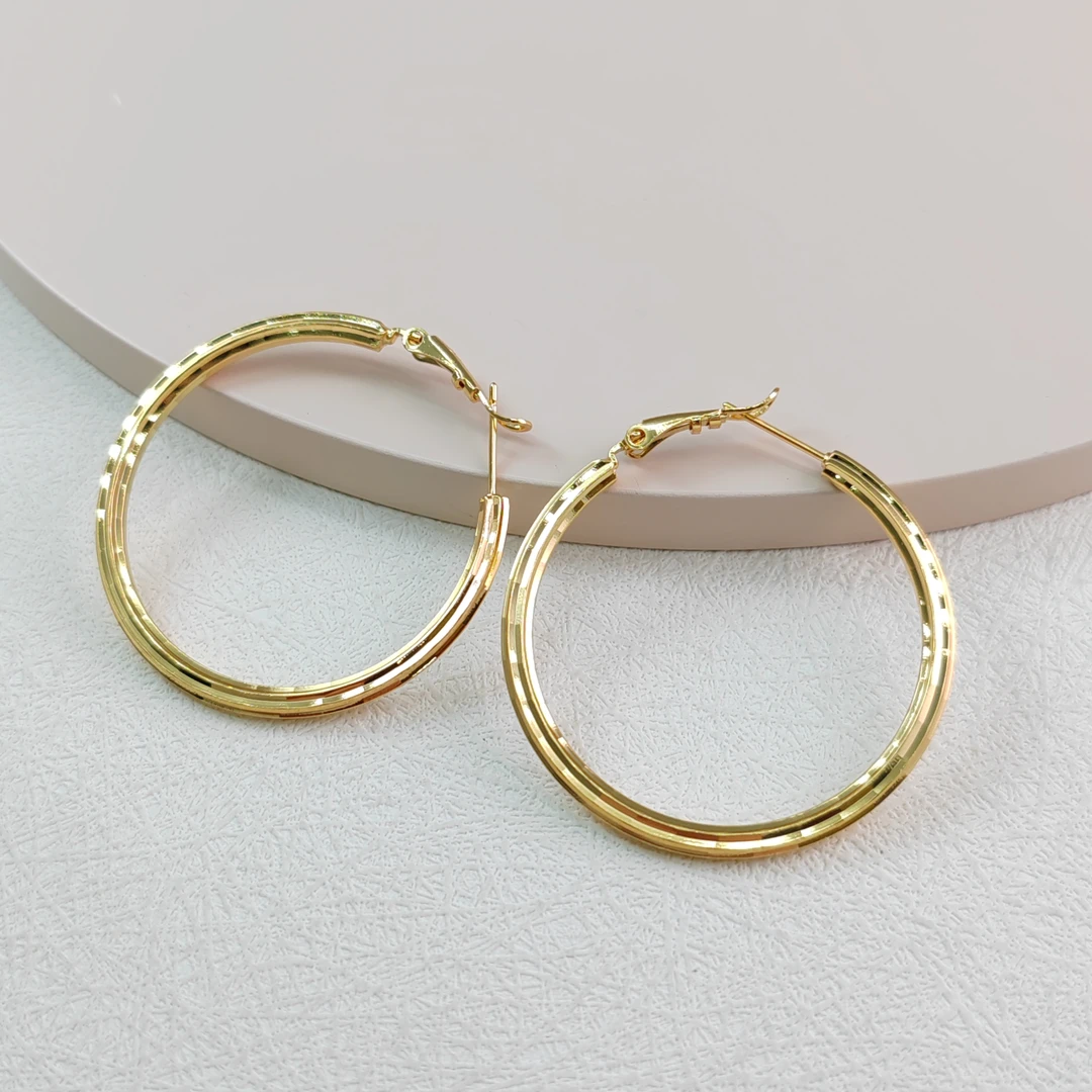 XUPING/旭平首饰 合金耳饰 【参与满赠】气质耳圈 GDM X000972262