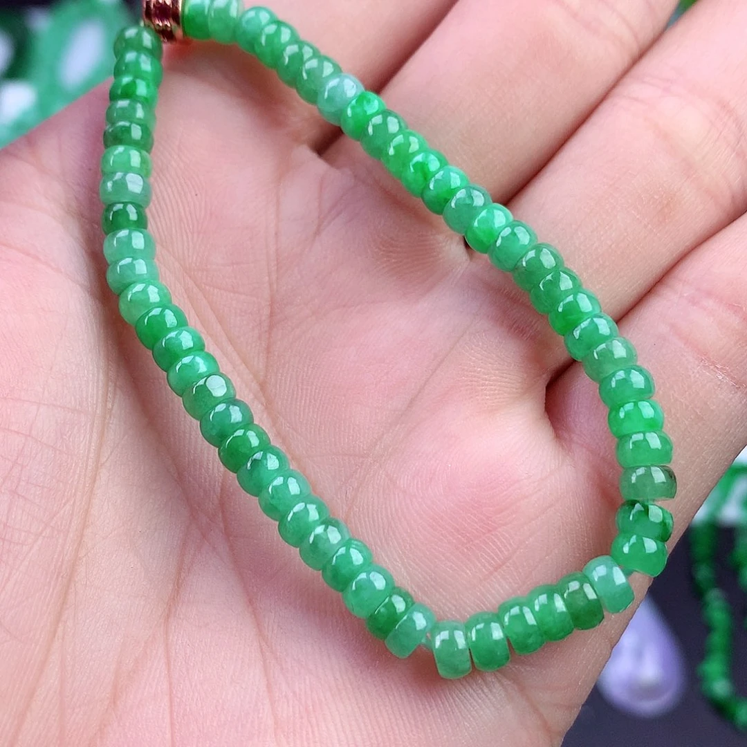 未镶嵌手链翡翠手串