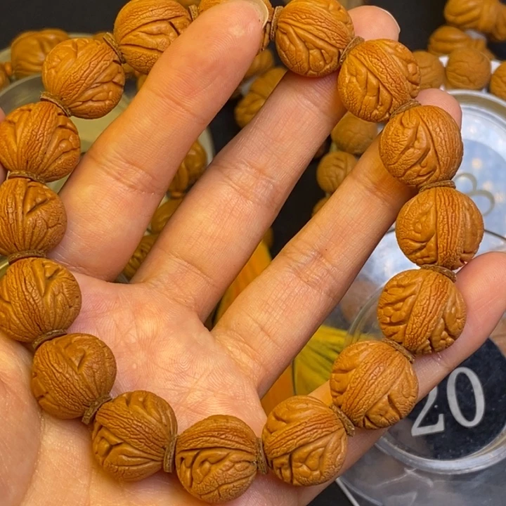 文玩核桃吊坠秦岭龙纹桃核22