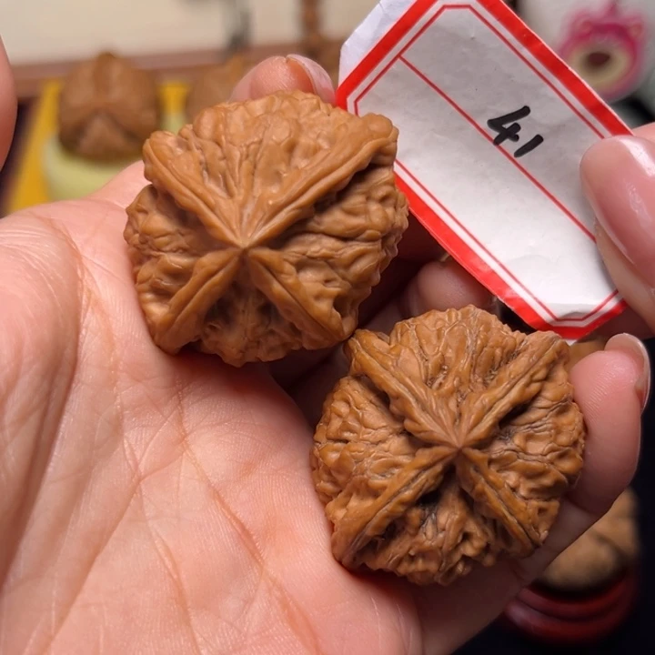 文玩核桃吊坠40全品玉玺正四棱41