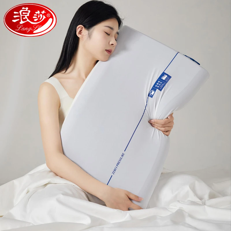 浪莎零压深睡慢回弹记忆棉枕头护颈椎助睡眠专用酒店同款枕芯学生