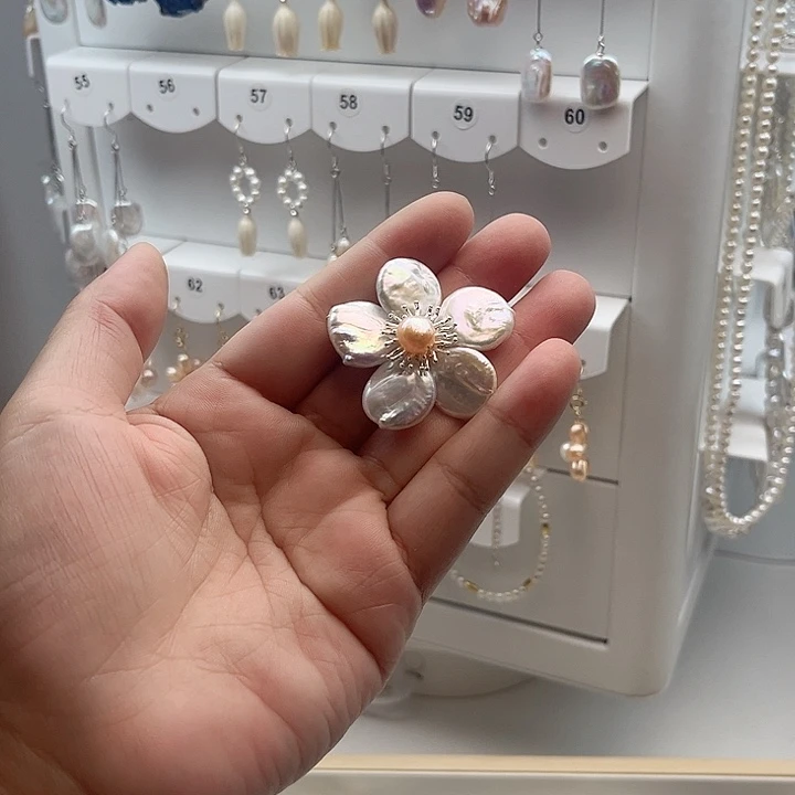 未镶嵌发饰淡水珍珠