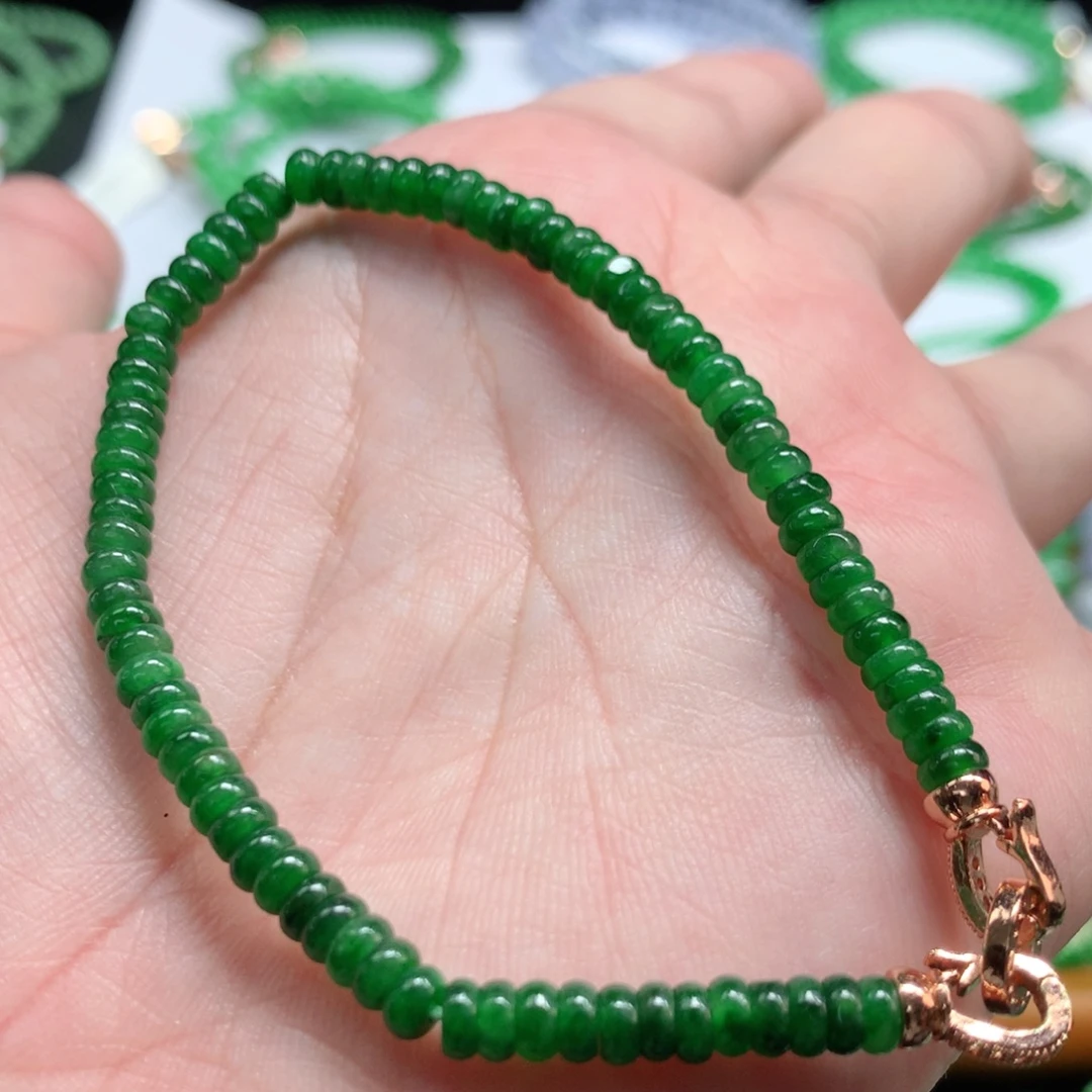 翡翠未镶嵌手链翡翠