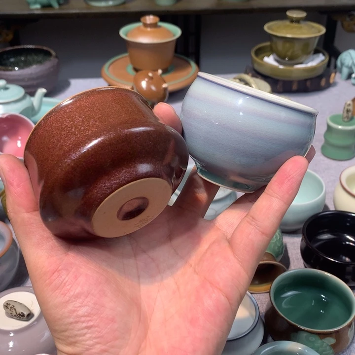 横***树龙泉青瓷手工制作