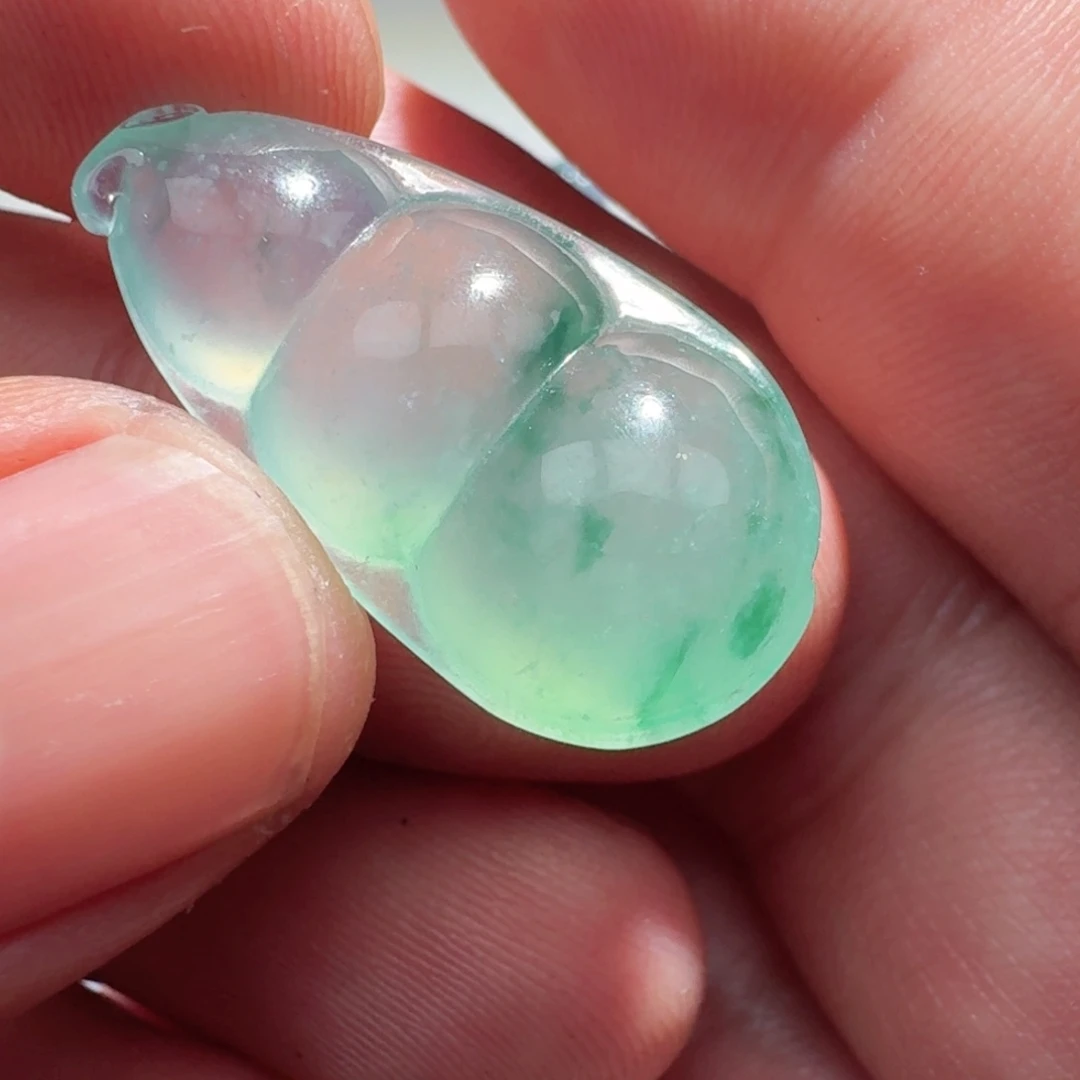 未镶嵌定制翡翠天然翡翠豆子