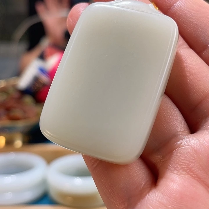 和田玉吊坠(不含链)未镶嵌