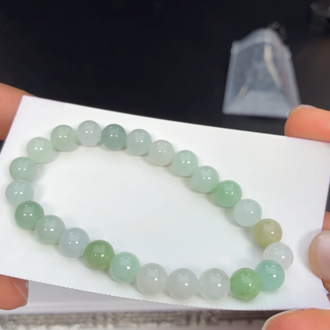 翡翠未镶嵌颈饰手串卡7