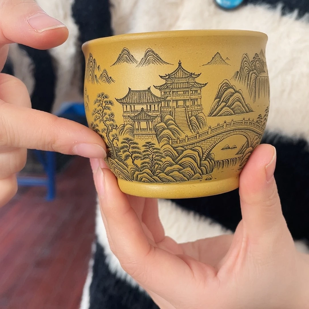 紫砂茶杯高货福利