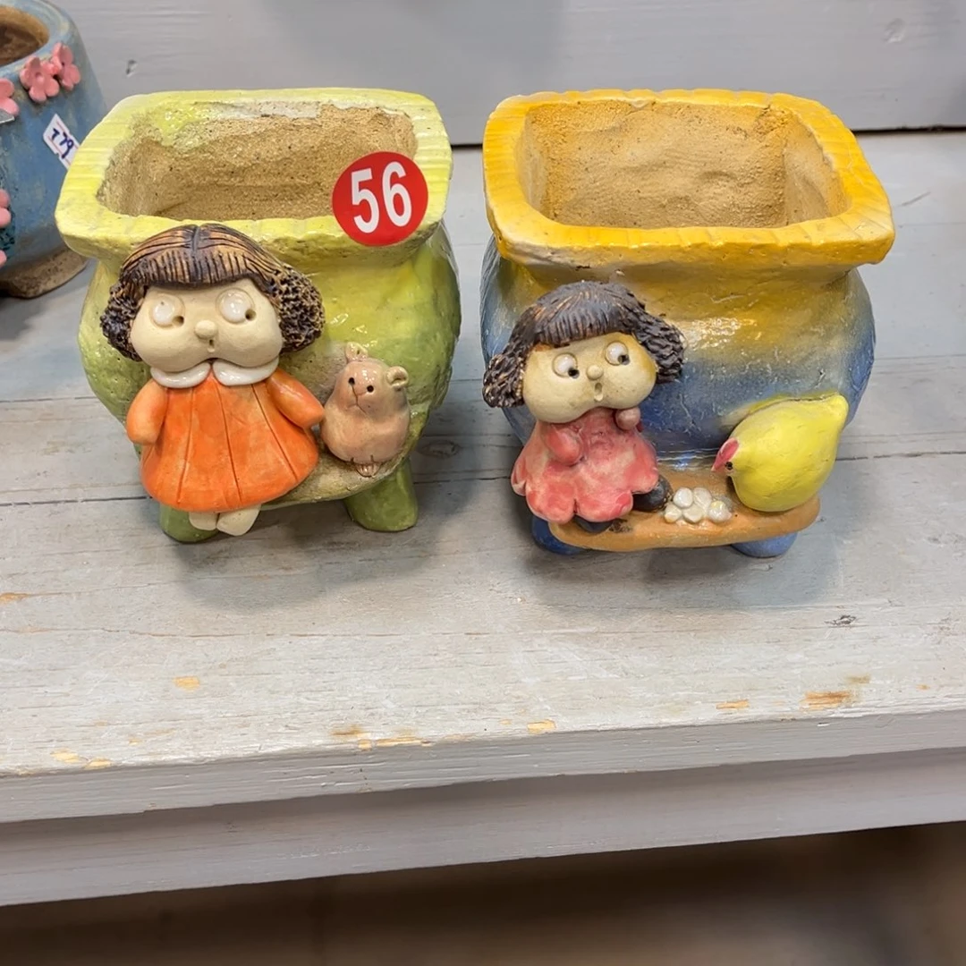 陶瓷微瑕56 号陶然花盆新年福利