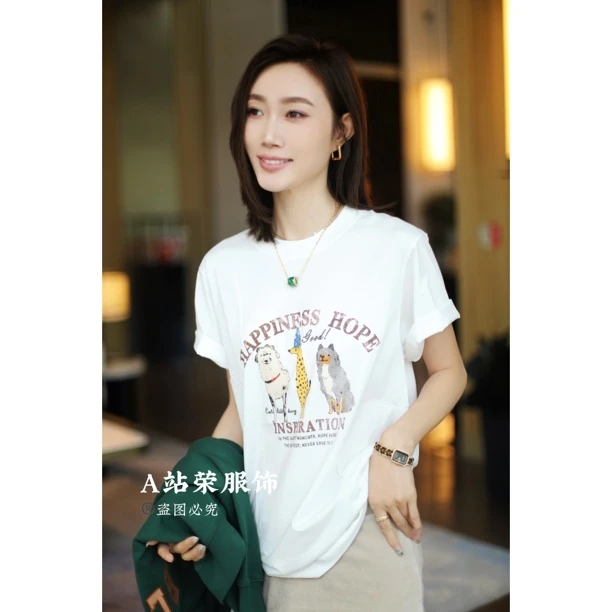 【荣姐精选】卡通印花短袖短袖