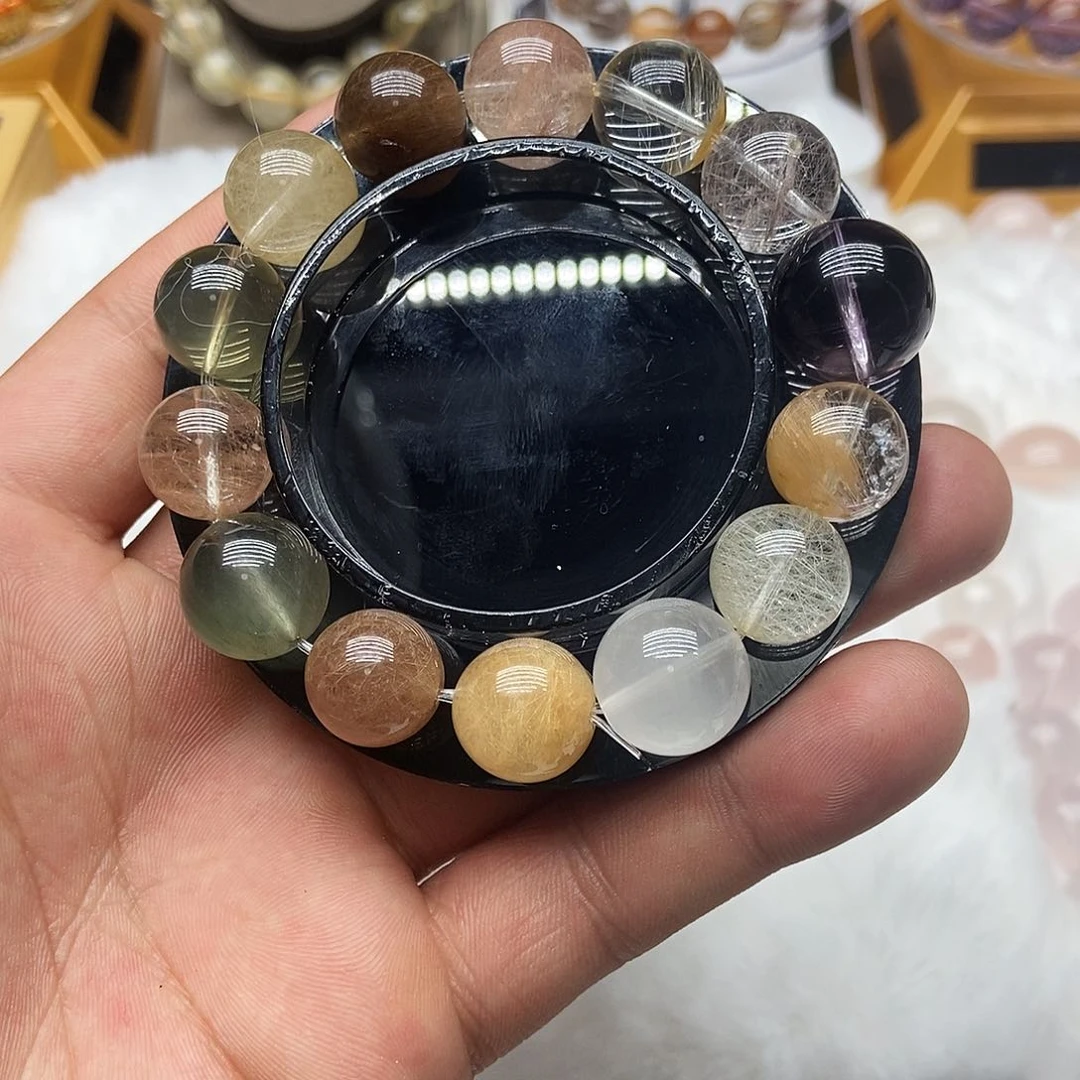 水晶手链未镶嵌喜*多默认微瑕