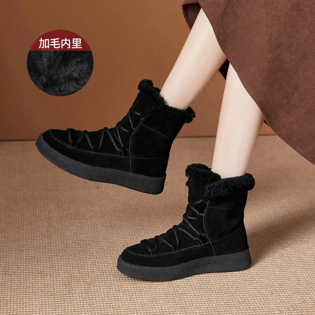 【短靴清仓浮力】圣大保罗品牌~春秋冬真皮时尚女鞋~短靴