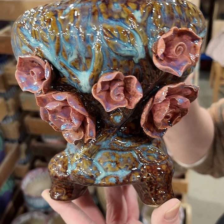 陶瓷陶瓷多肉植物花盆