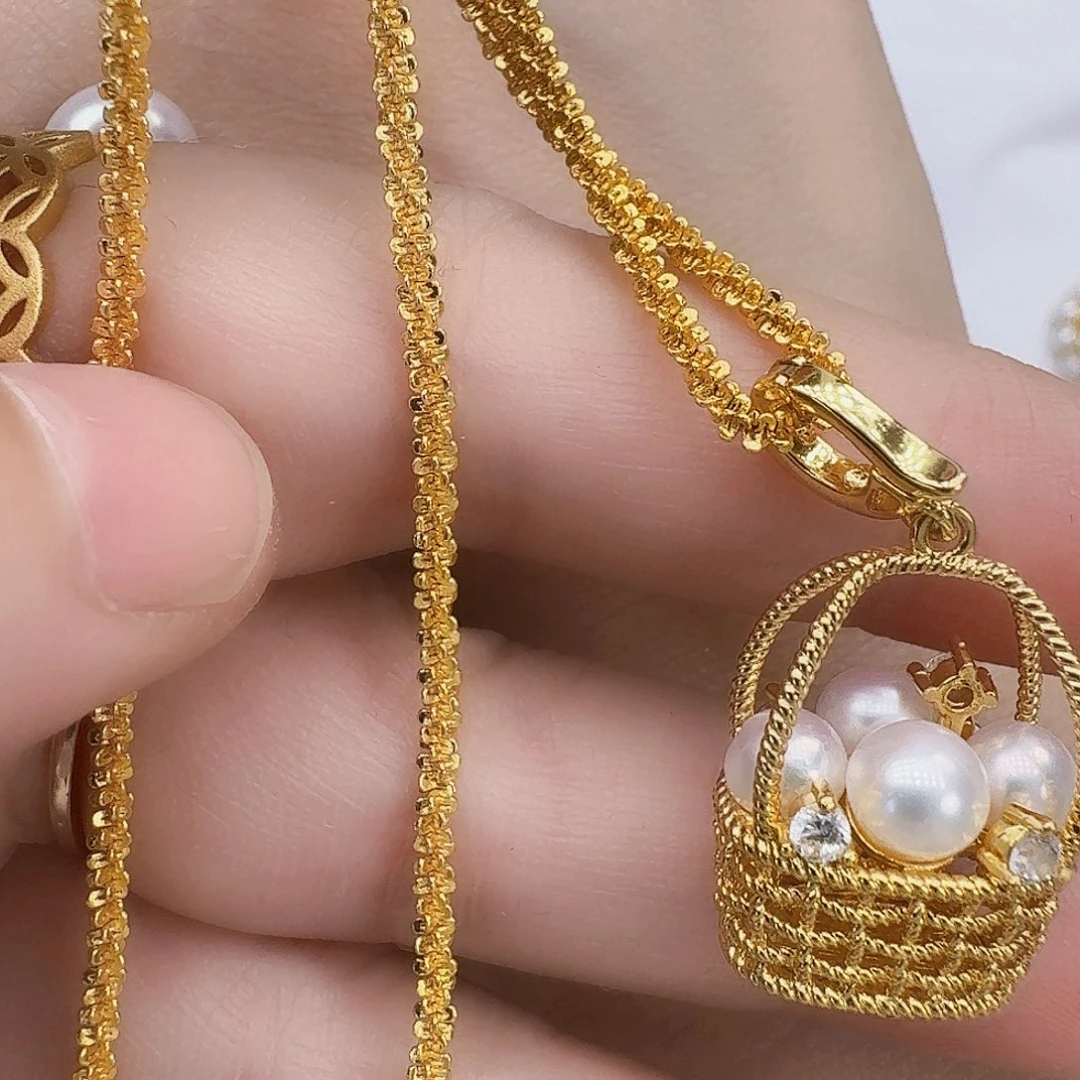 淡水珍珠未镶嵌颈饰