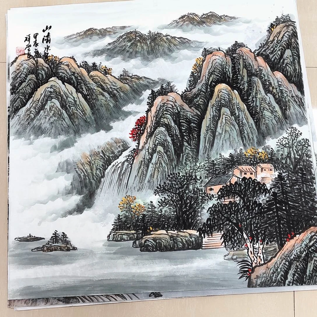 国画国画作品展。。。。
