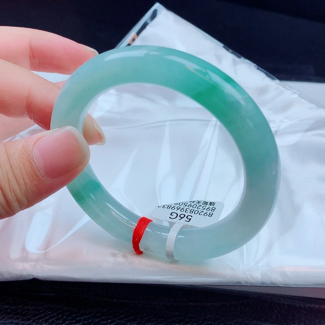 翡翠未镶嵌手镯天然缅甸翡翠A货手镯