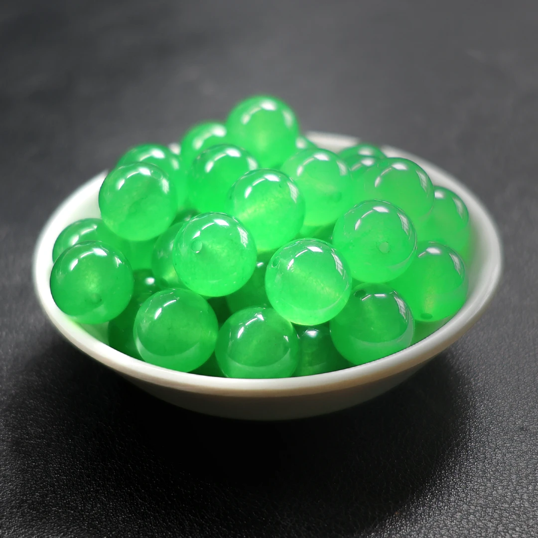 【散珠批发】w1339冰阳绿12MM*10颗