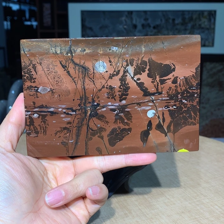 广西国画石摆件，观赏收藏