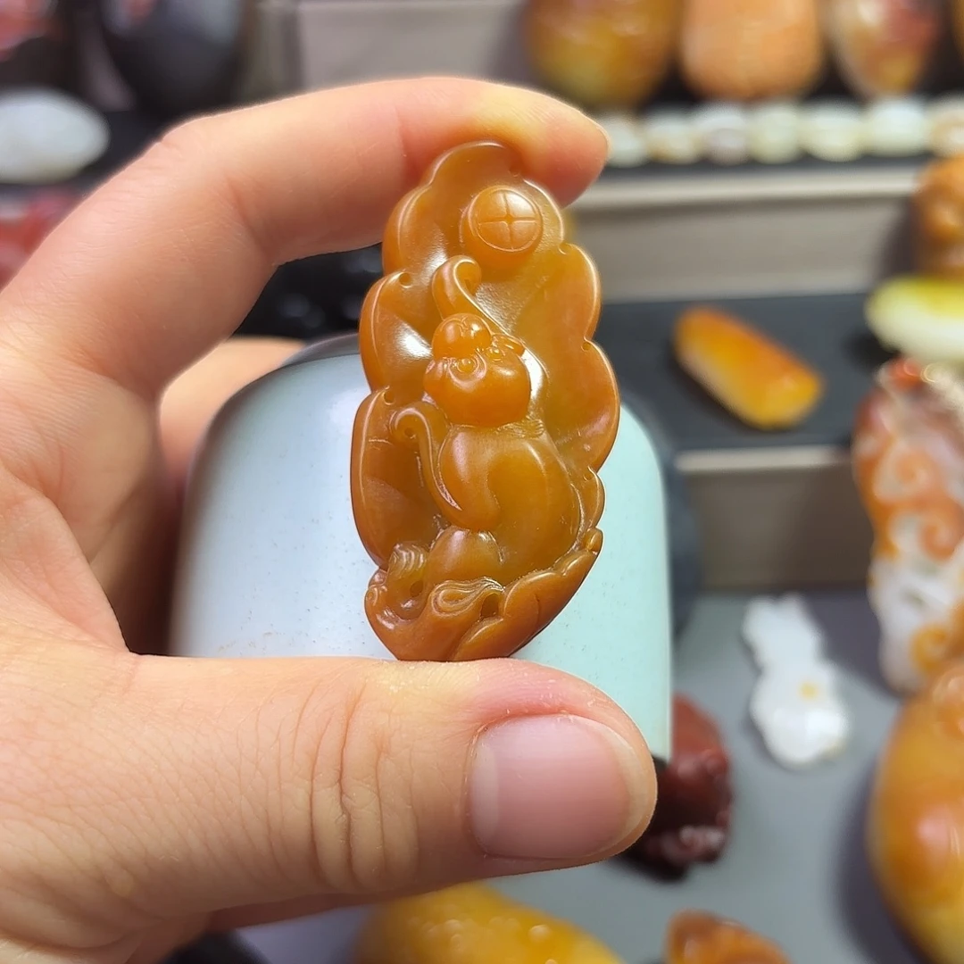 手工彩绘大吉大利