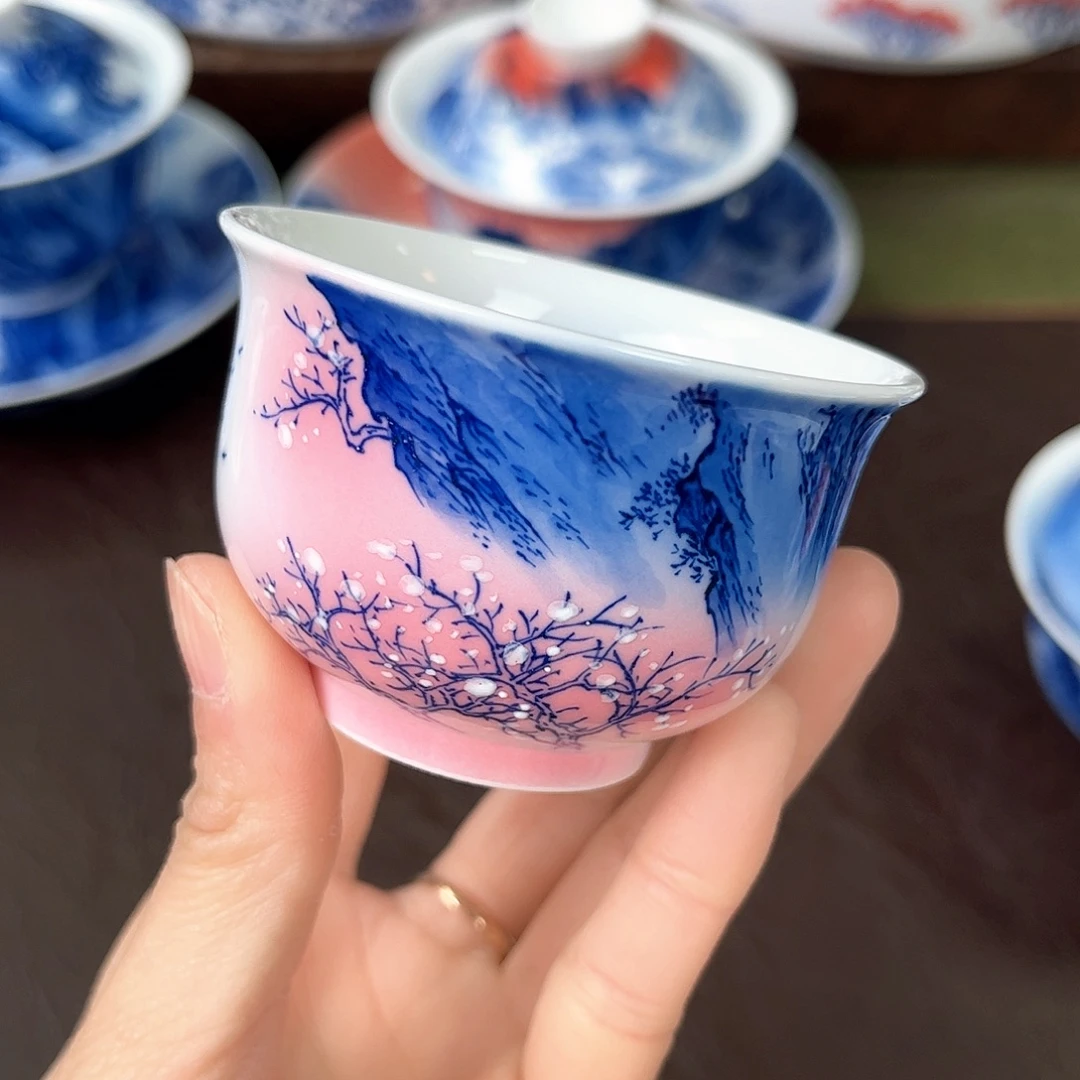 手绘高温瓷器瓷器