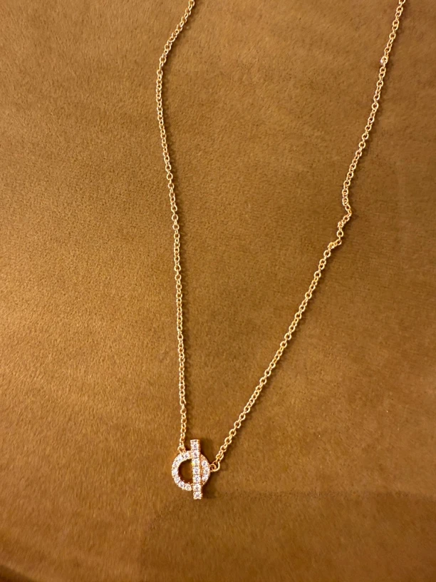 钛钢锆石项链 YOUCAI25夏季｜小Q项链