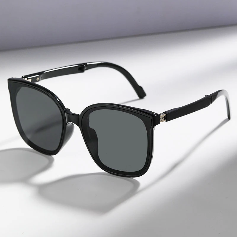 折叠墨镜女感防晒太阳镜新款防紫外线网红同款时尚