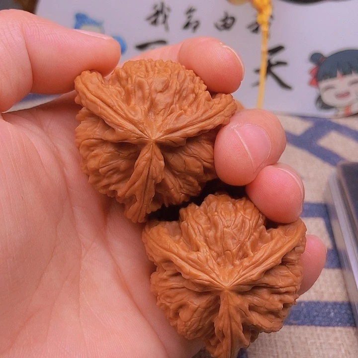 吊坠文玩核桃李**森三棱