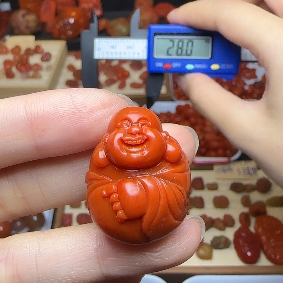 无****南红玛瑙未镶嵌吊坠(不含链)