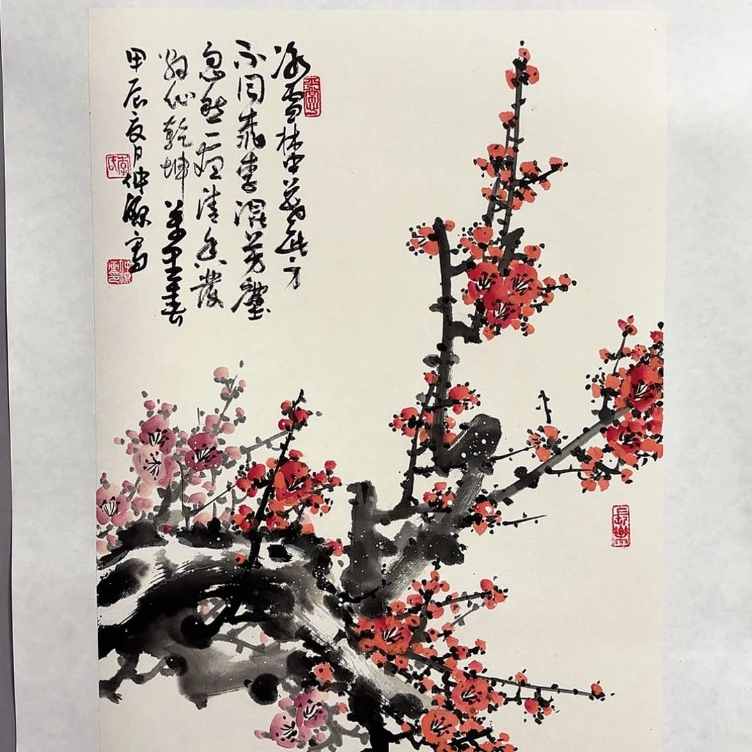 国画国画纯手绘作品请放心去藏