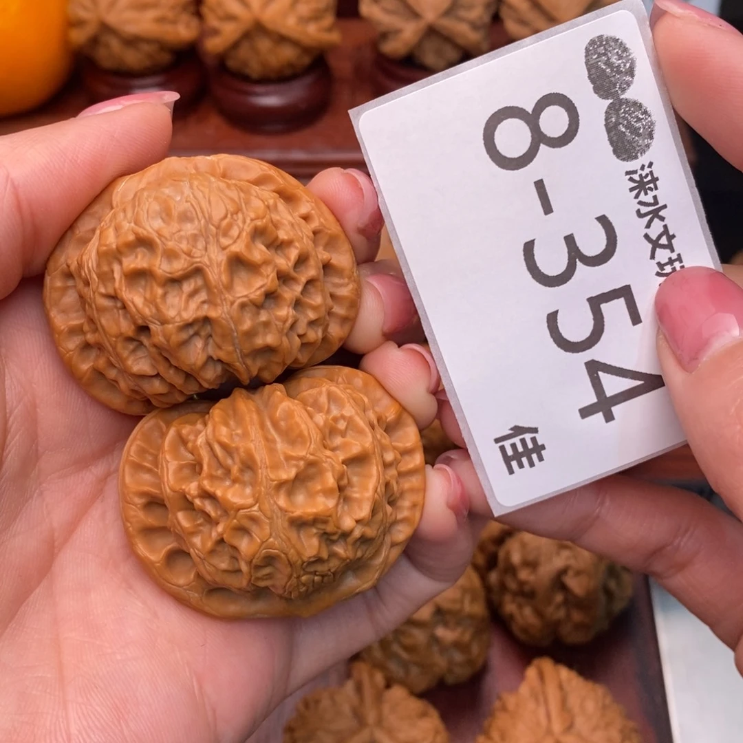 文玩核桃把件42宫灯