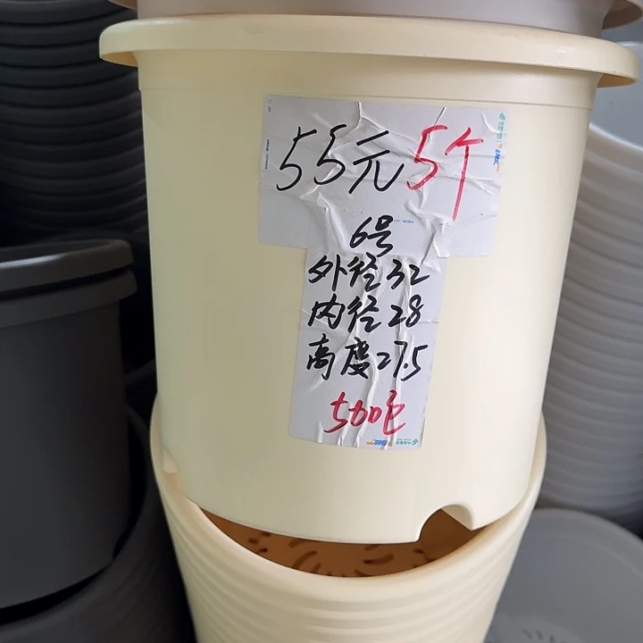 微瑕6#米黄5个无托