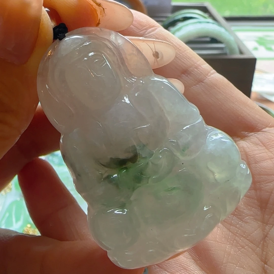 翡翠未镶嵌颈饰娜****翡翠380