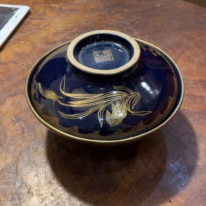 陶瓷小六古美术工艺品