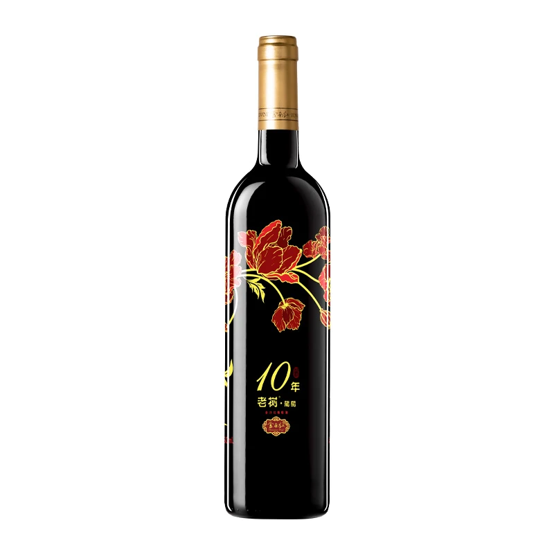 云南红精选老树10年红葡萄酒12.5度750ml