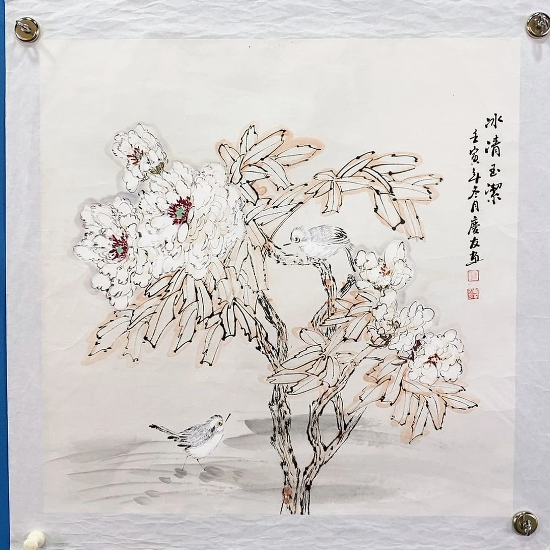 【闪购商品】国画书画作品手绘作品