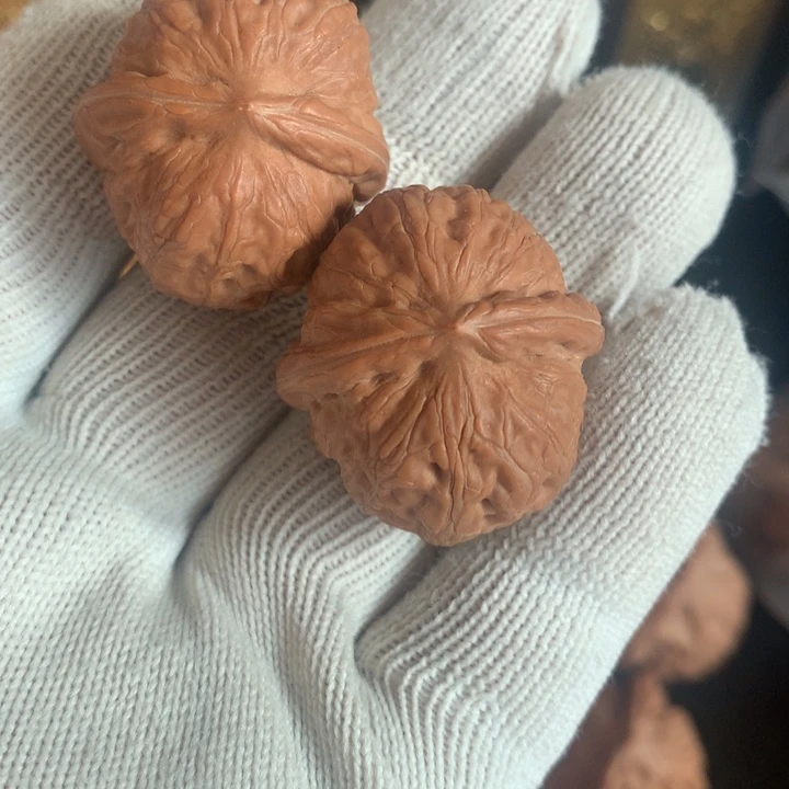 没****文玩核桃把件平谷元宝