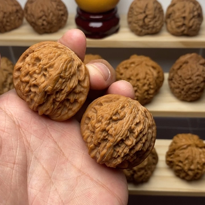 把件核桃39尺全品磨盘