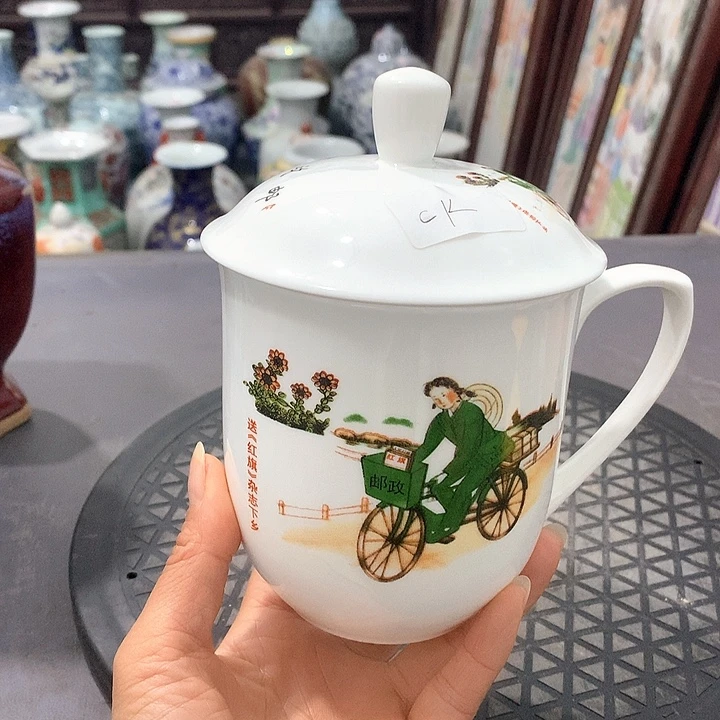 陶摆件博古架陶瓷摆件