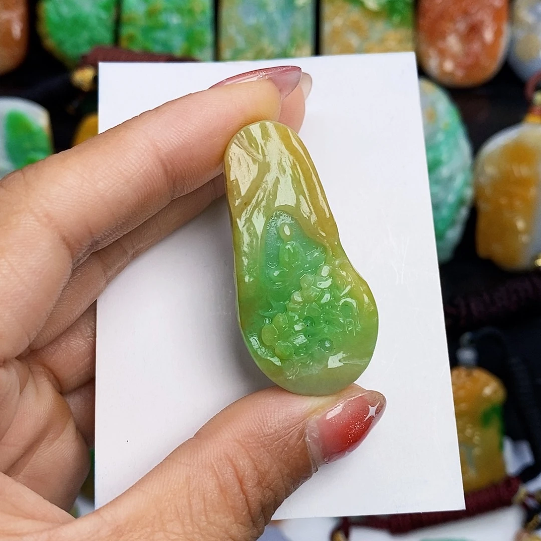 未镶嵌定制翡翠翡翠A货一物一证福利款