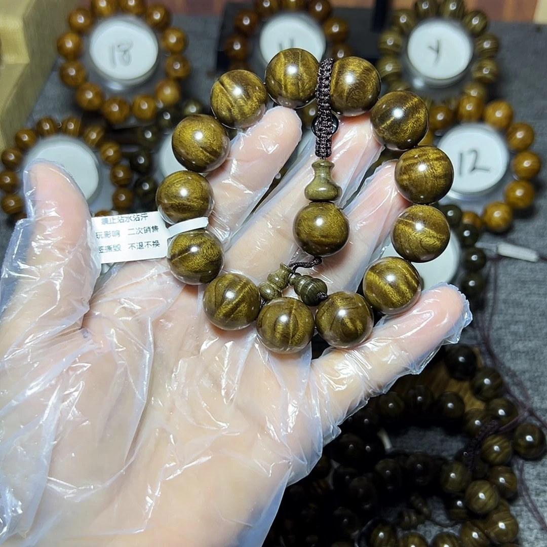 手串/手链阴沉木阴沉黄1.8