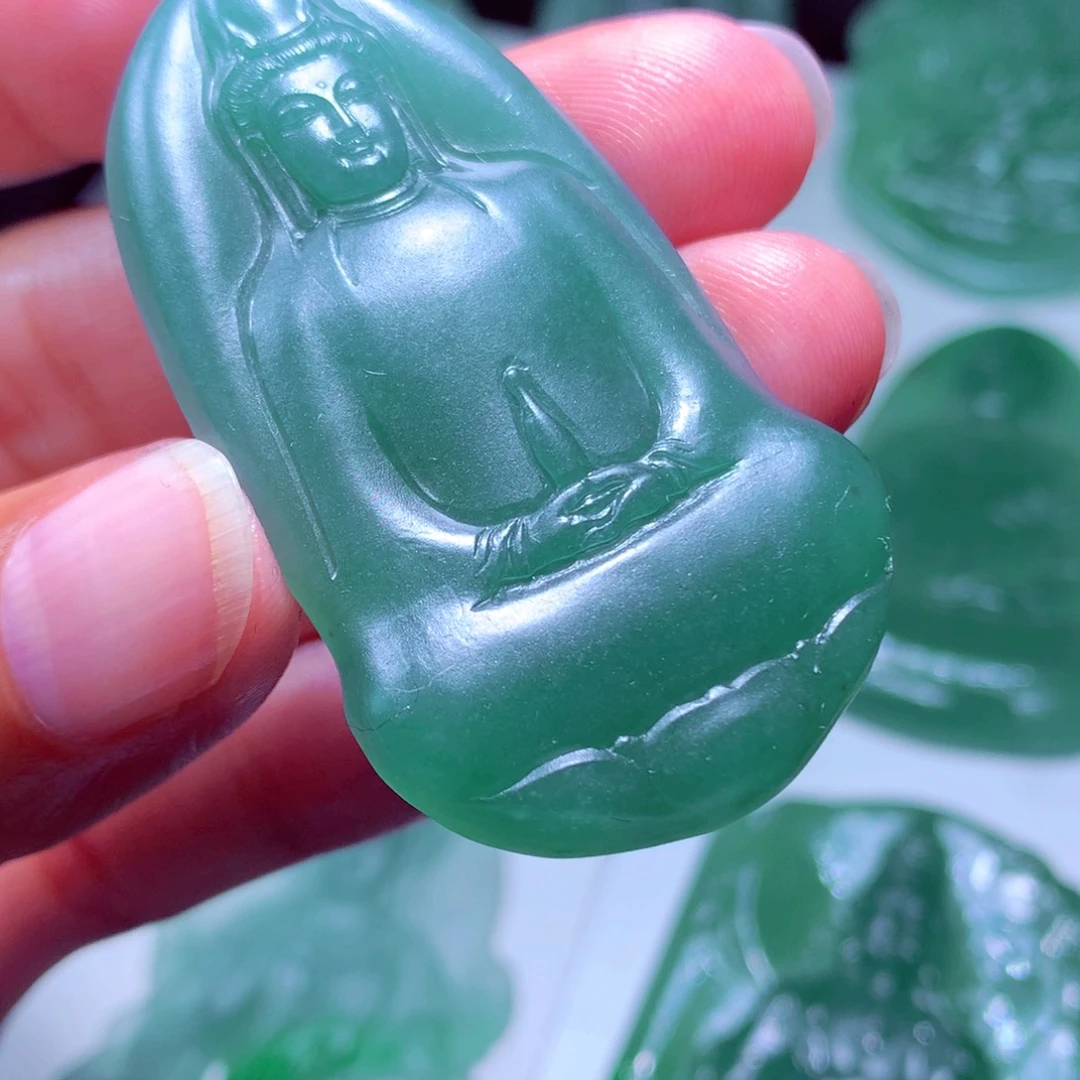 醉***尘定制翡翠未镶嵌天然