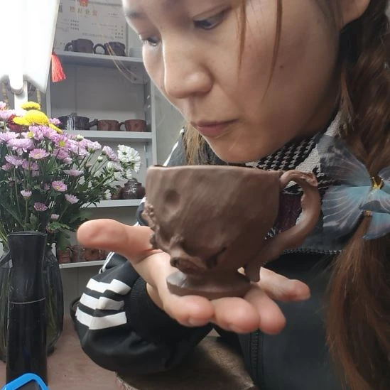 全手工制作主人杯子